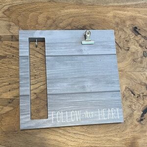 Graduation Frame with Clip for a Photo and Hook for a Tassel